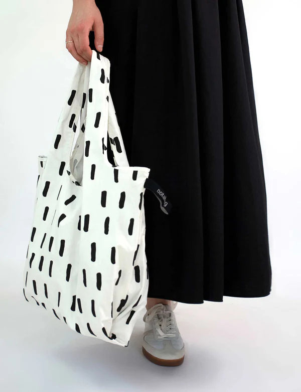 Tote - Black Brush | Notabag