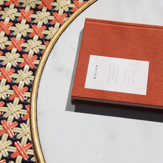 Notem even weekly journal medium - sienna | Notem-Studio - de inKijk