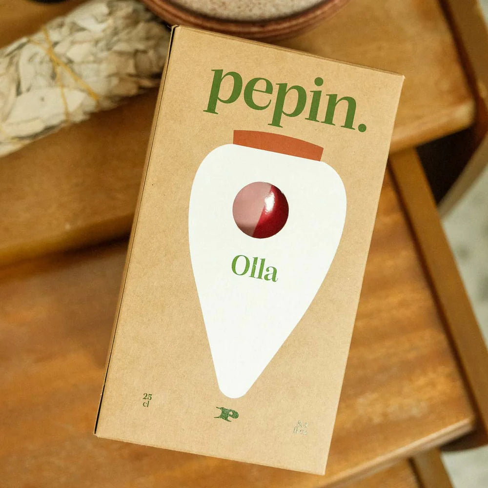 Hydrating Olla - Pink and Red Stripes | Pepin.