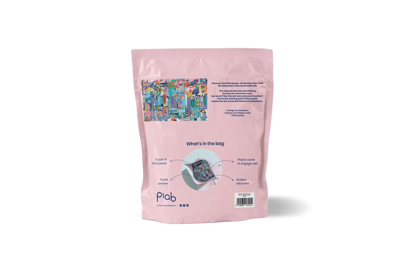 De Internet puzzel | Puzzle in a bag - de inKijk