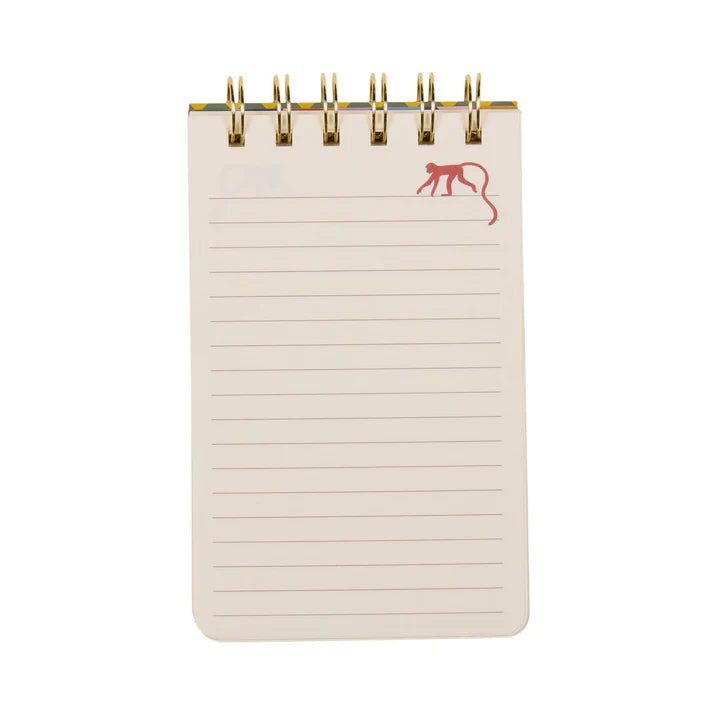 A Dopo ! - twin wire notepad - monkey | Designworks Ink
