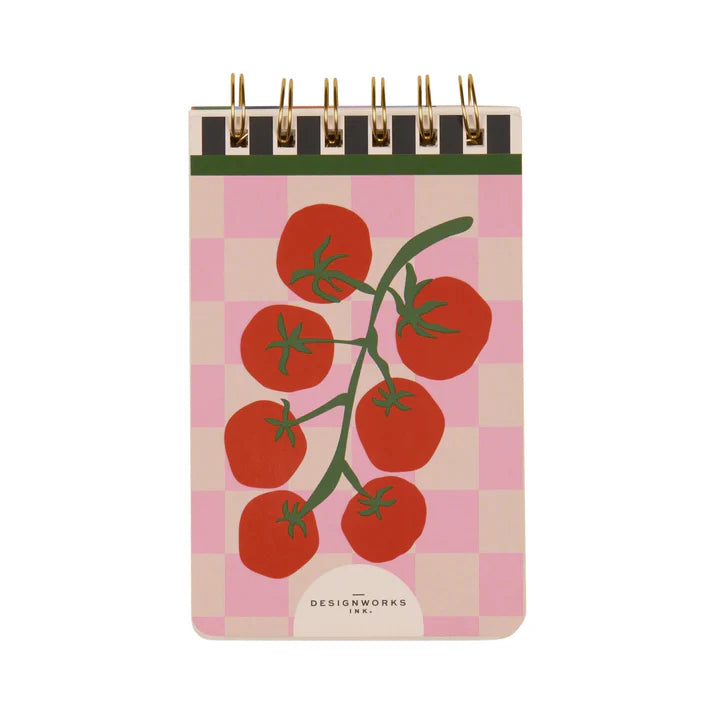 A Dopo ! - twin wire notepad - tomato | Designworks Ink