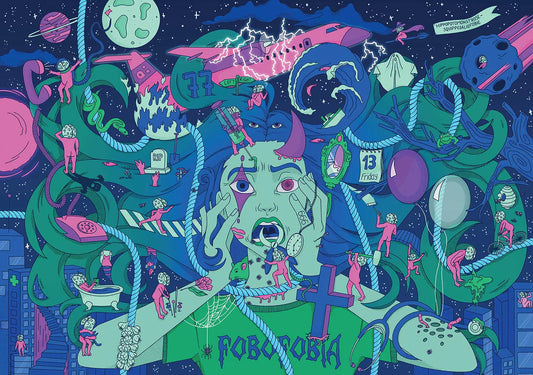 Phobophobia puzzel | Puzzle in a bag - de inKijk