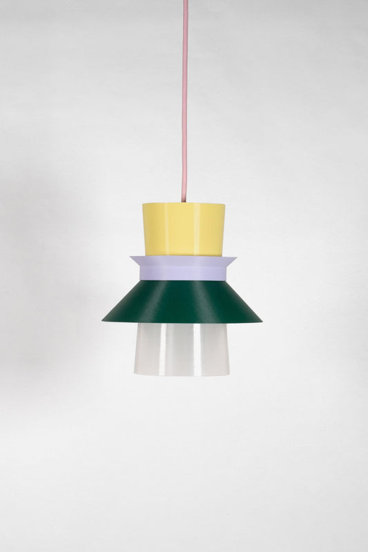 Hanglamp Romi - roze kabel | Warren & Laetitia - de inKijk