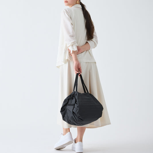 Shupatto foldable bag M - Jet Black | Shupatto