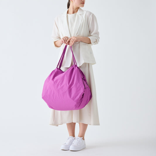 Shupatto foldable bag L - Peony Petal | Shupatto