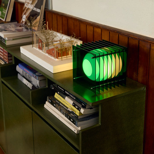 Lop lamp small square - green | BaNG Design - de inKijk