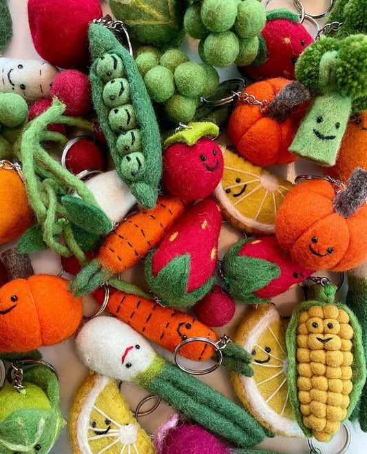 Pumpkin keychain | Person'Elle