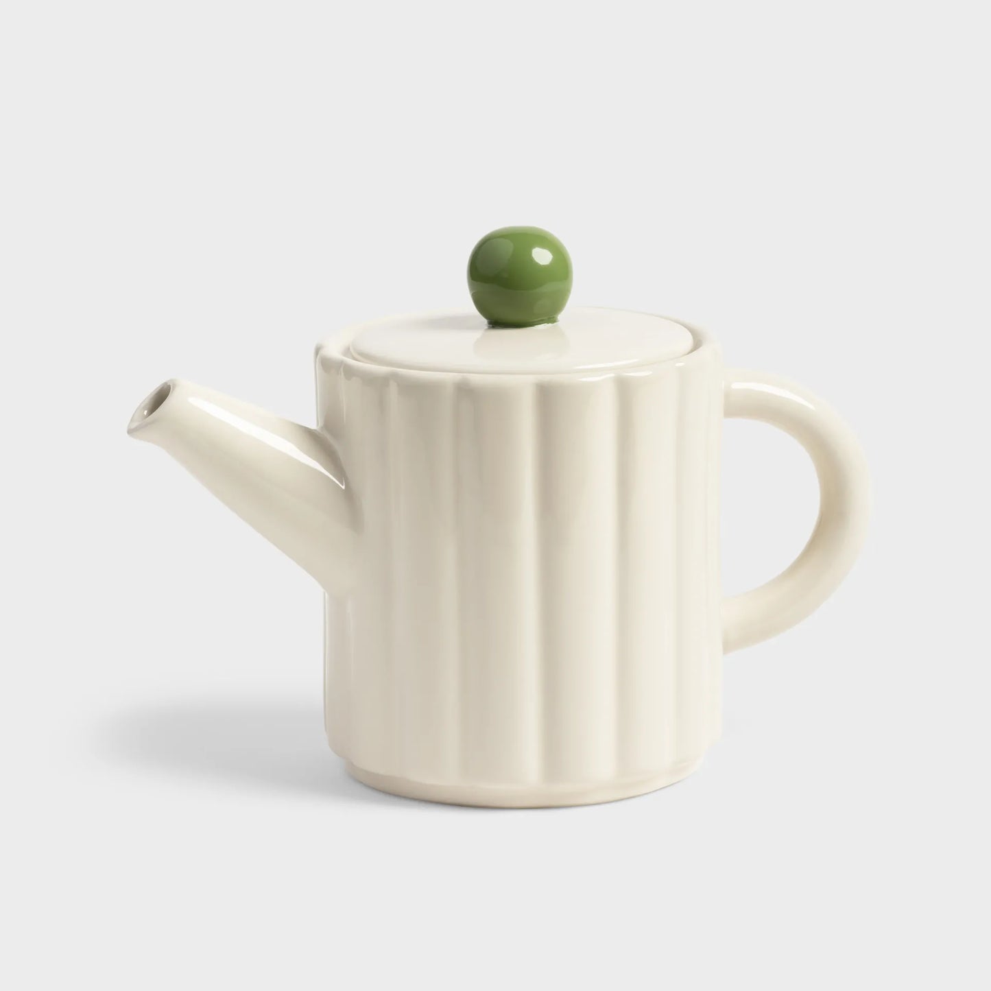 Teapot tube off white | &Klevering - de inKijk