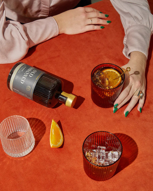 Scout Lowball Glass - amber - set van 2 | Here's How - de inKijk