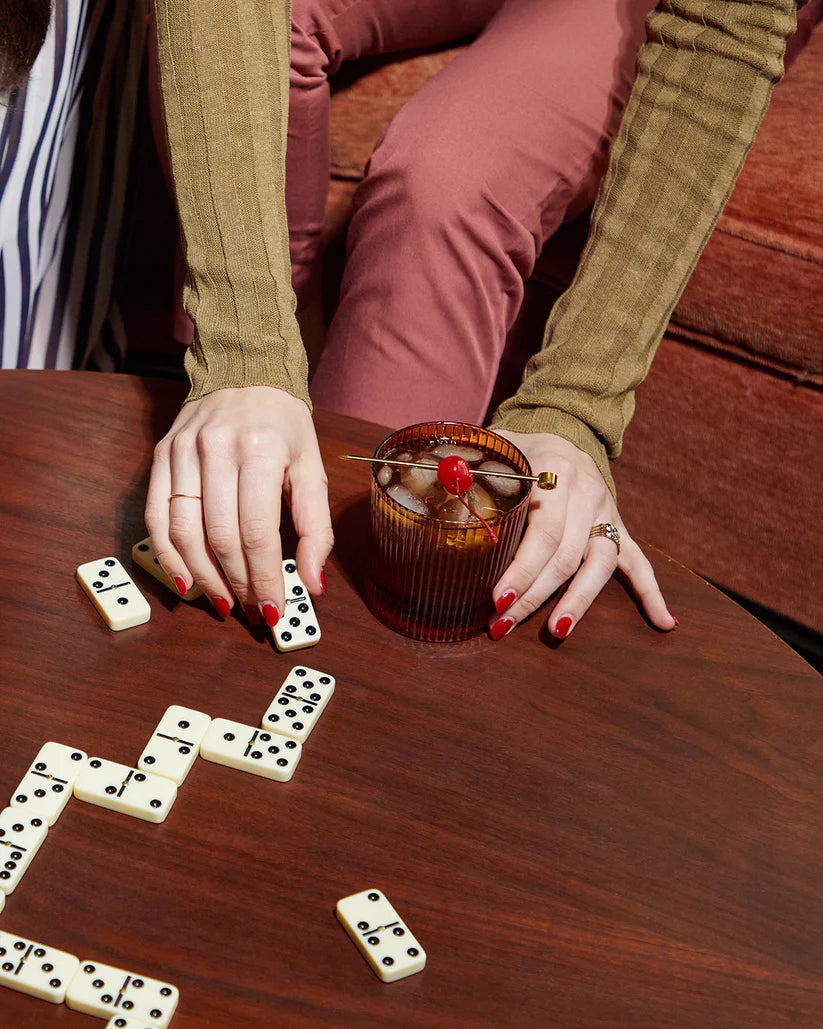 Scout Lowball Glass - amber - set van 2 | Here's How - de inKijk