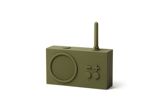 Radio & Bluetooth speaker - Tykho 3 - Khaki | Lexon