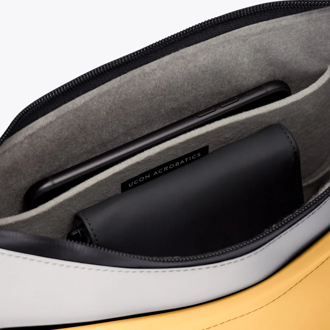 Alva Medium Bag - Lotus Infinity - Glacier Grey/Lemon | Ucon Acrobatics