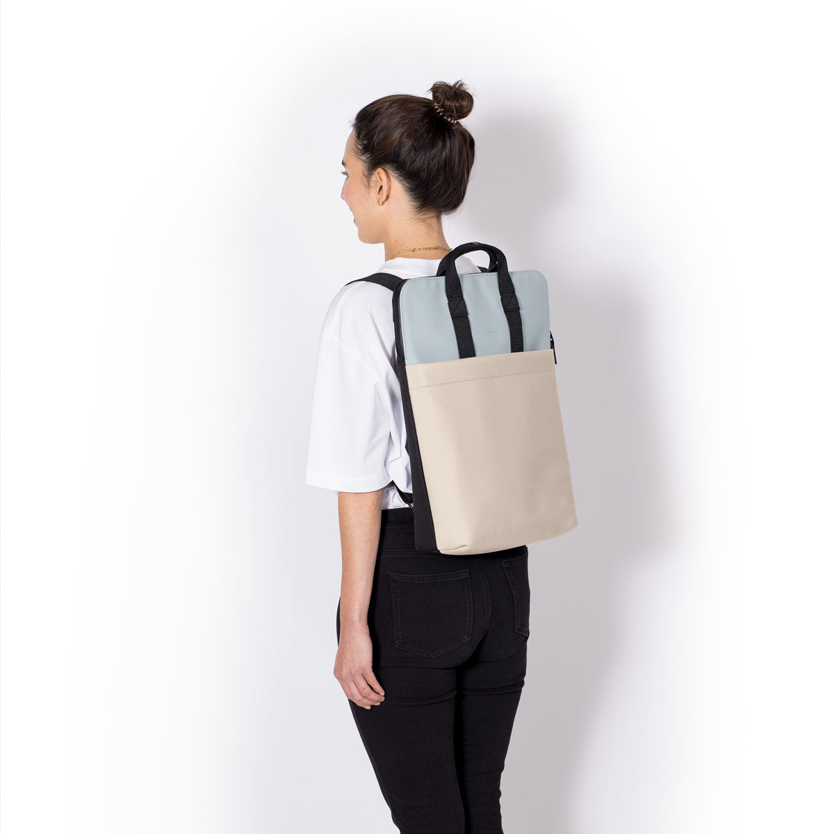 Masao Medium Backpack - Lotus Infinity - Dusty Blue/Light Sand | Ucon Acrobatics