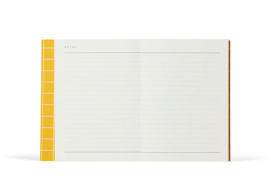 Uma notebook small - ochre check | Notem-Studio - de inKijk