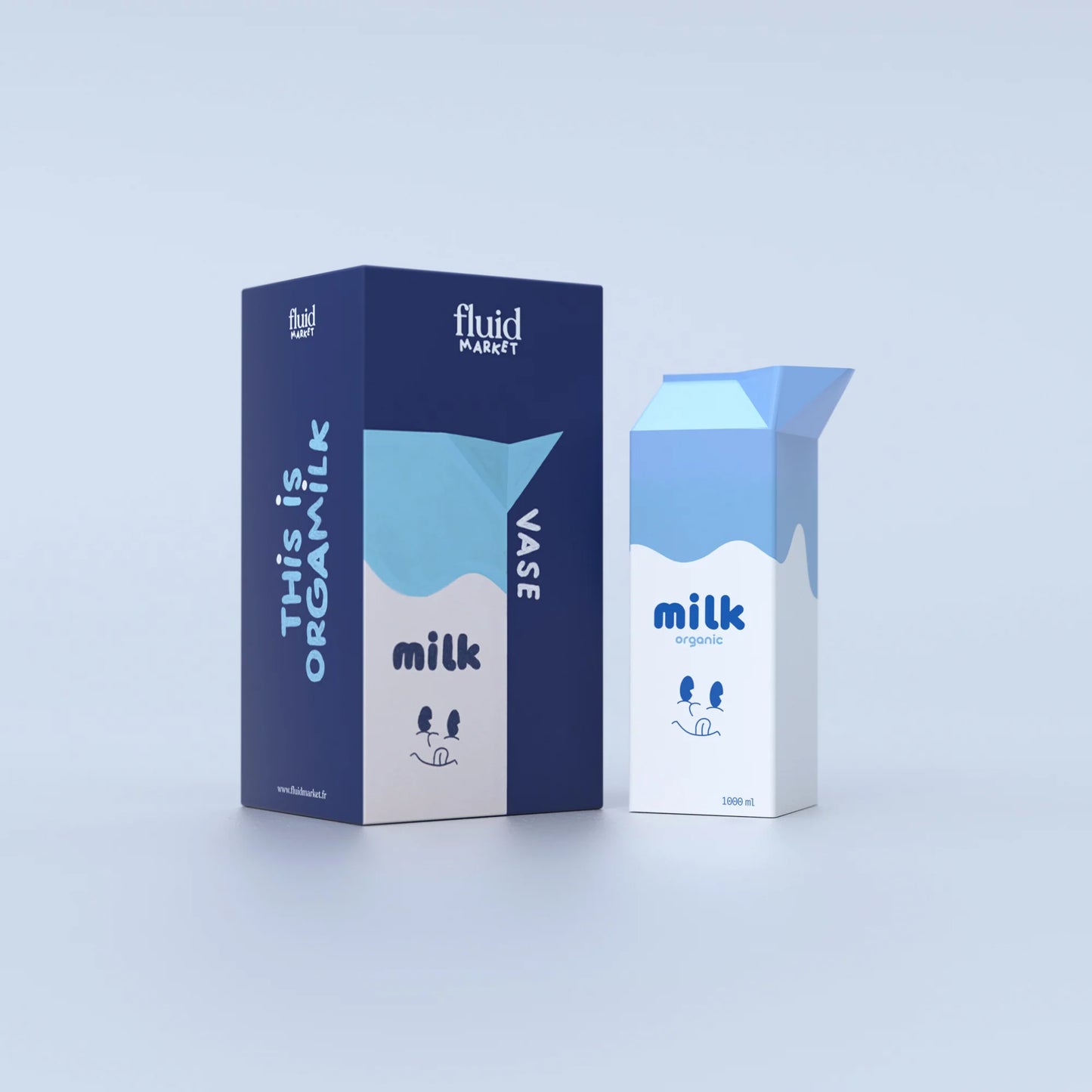 Vase milk | Fluid market - de inKijk