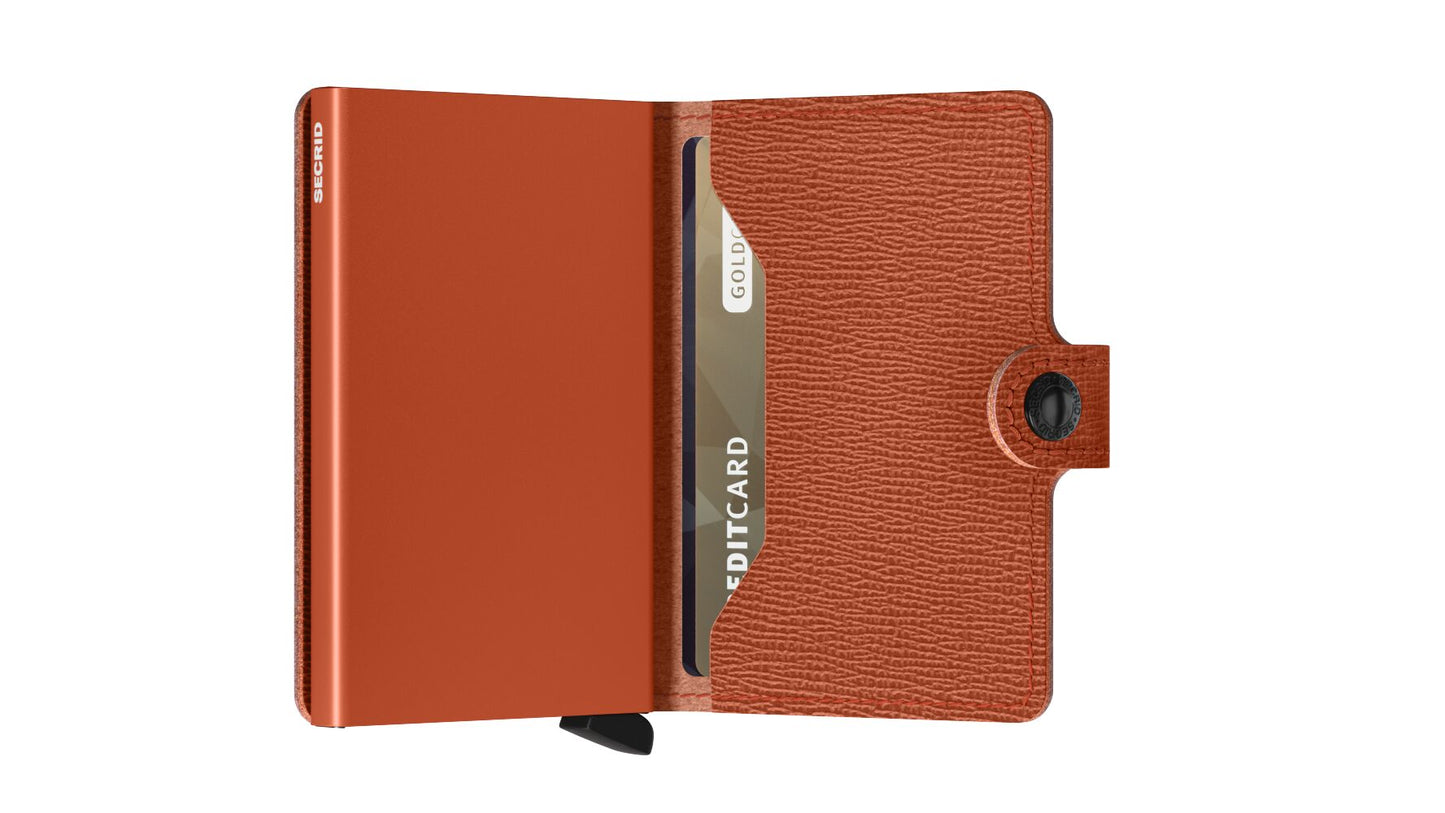 Mini wallet - Crisple pumpkin | Secrid - de inKijk