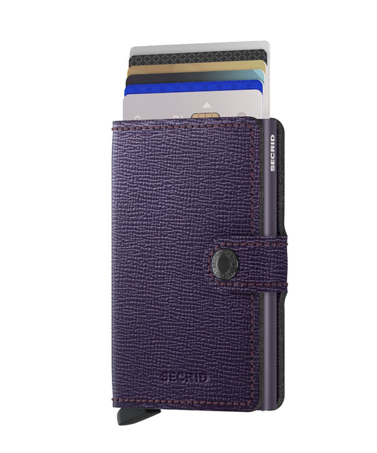 Mini wallet - Crisple purple | Secrid - de inKijk