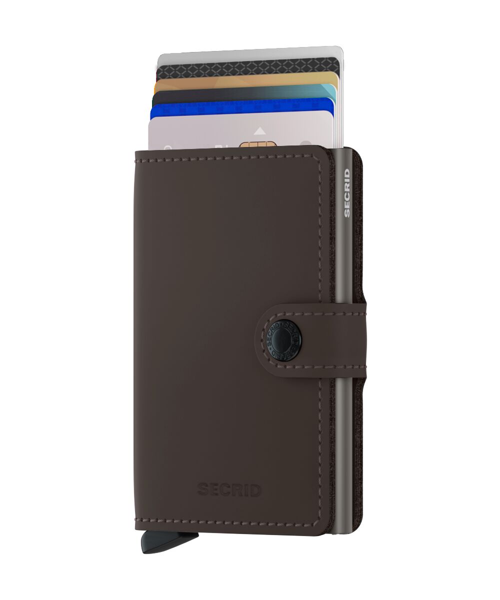 Mini wallet - Matte truffle | Secrid - de inKijk