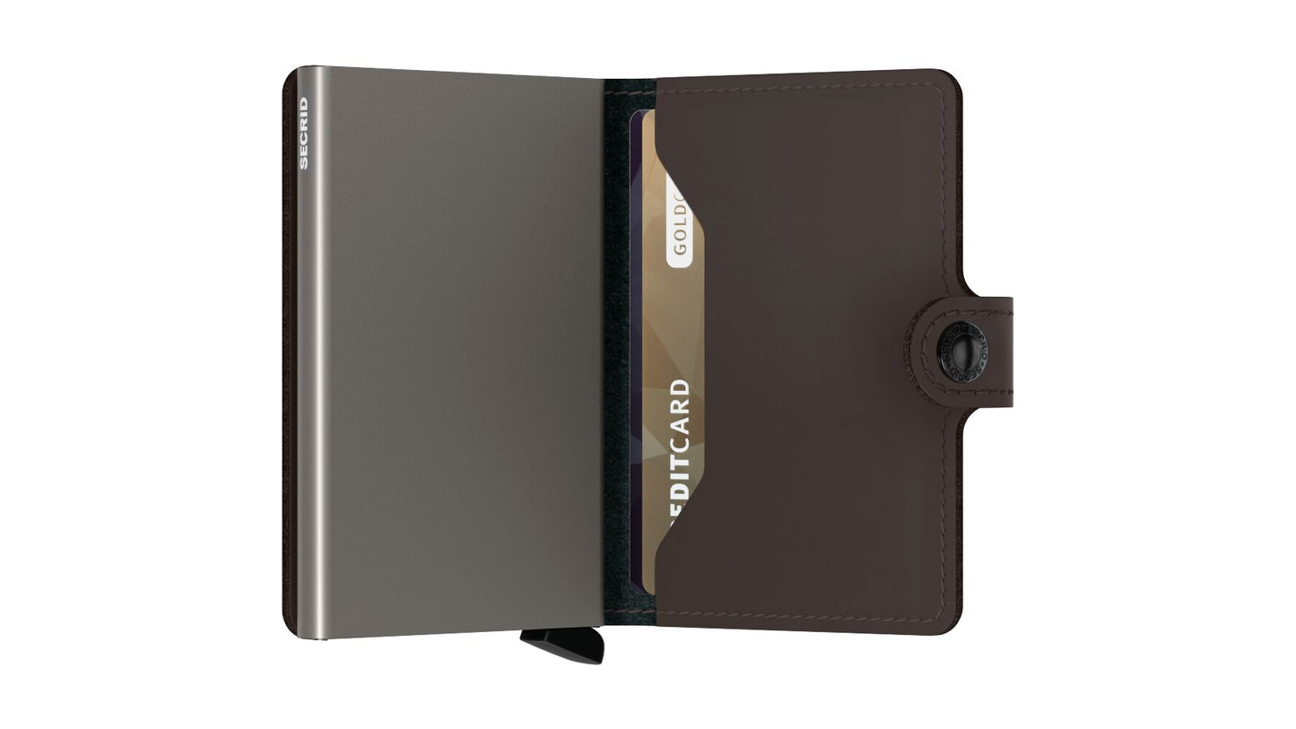 Mini wallet - Matte truffle | Secrid - de inKijk