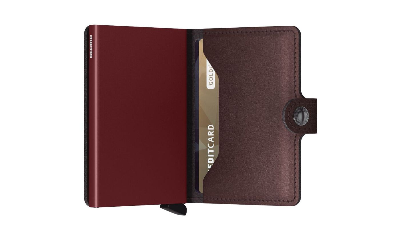 Mini wallet - metallic moro | Secrid - de inKijk