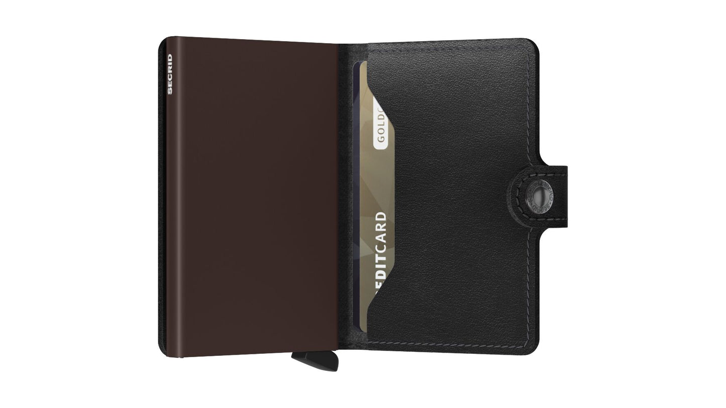 Mini wallet - Original black brown | Secrid - de inKijk