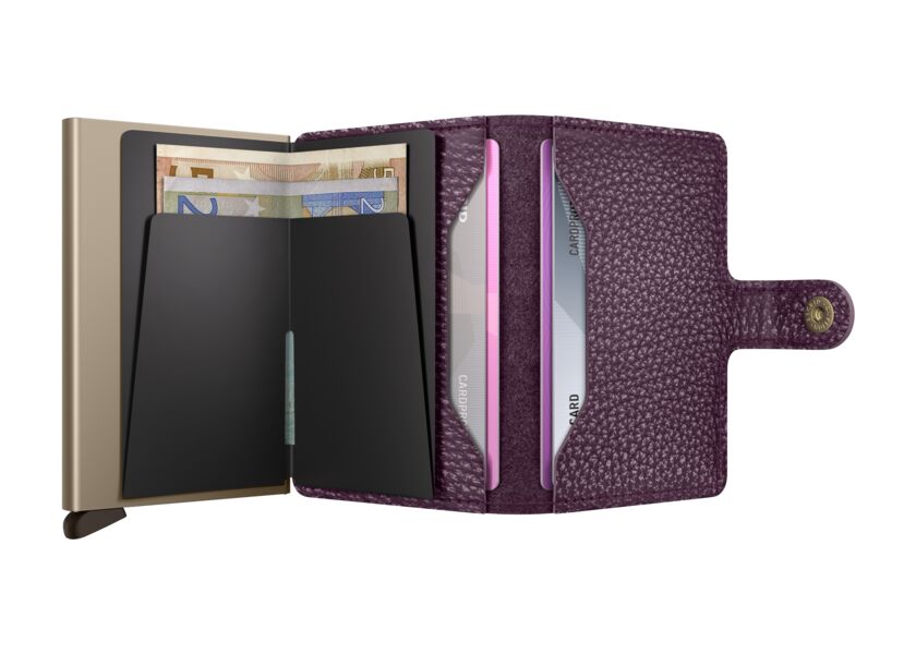 Mini wallet - Pebble Grape | Secrid