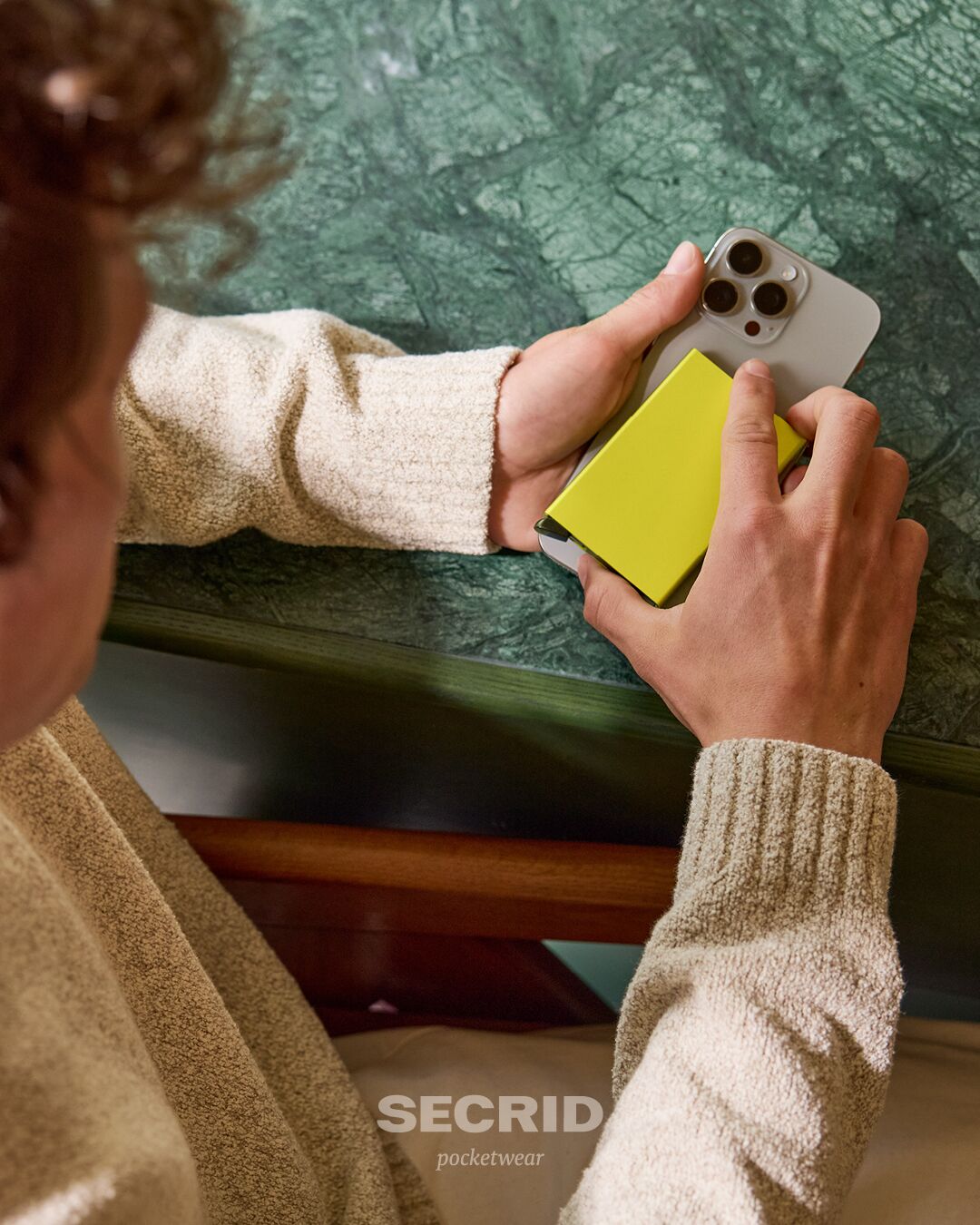 Cardprotector Magsafe - lime | Secrid