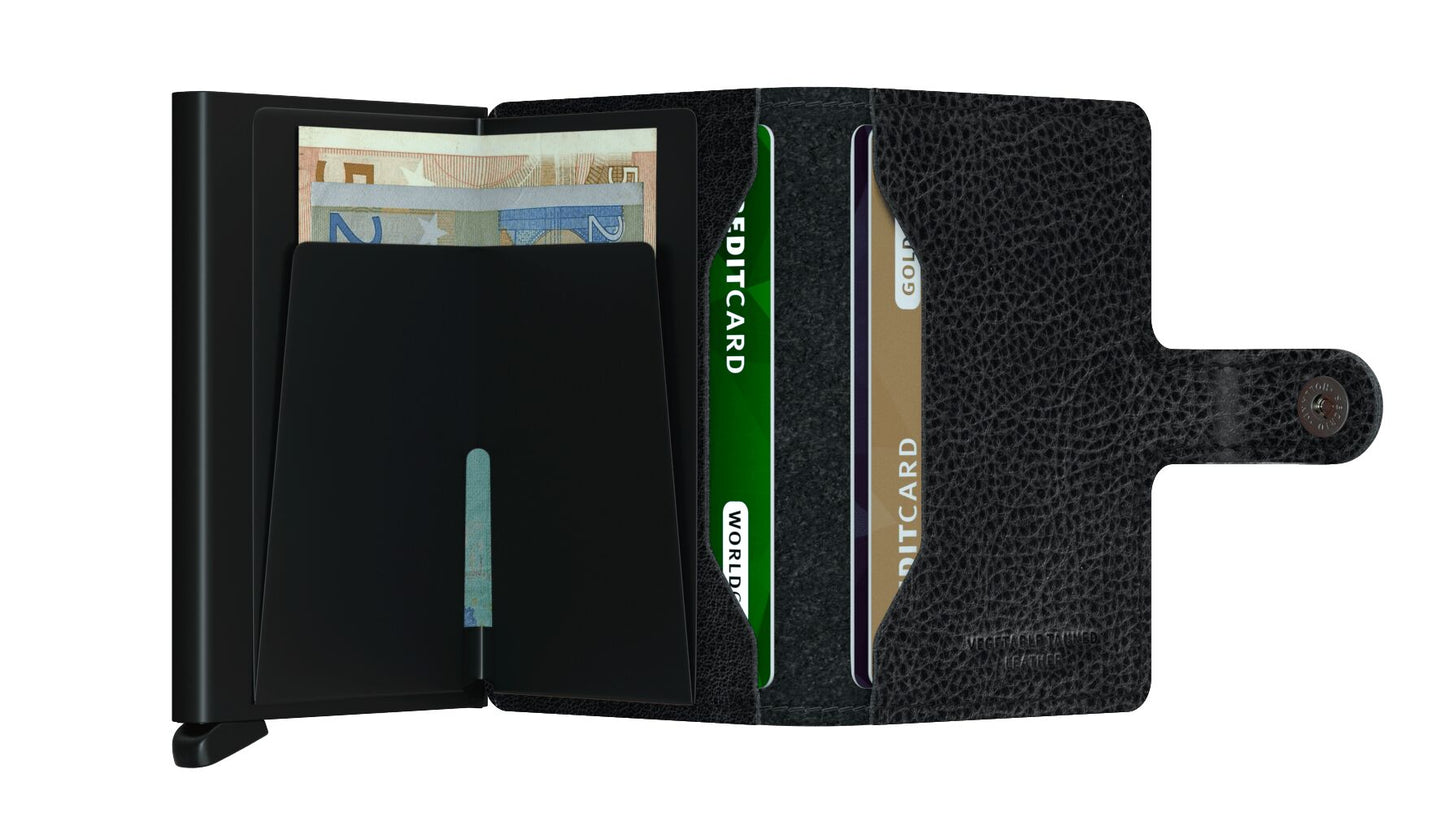 Mini wallet - Veg black black | Secrid