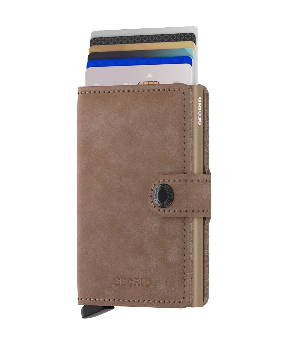 Mini wallet - Vintage taupe | Secrid - de inKijk