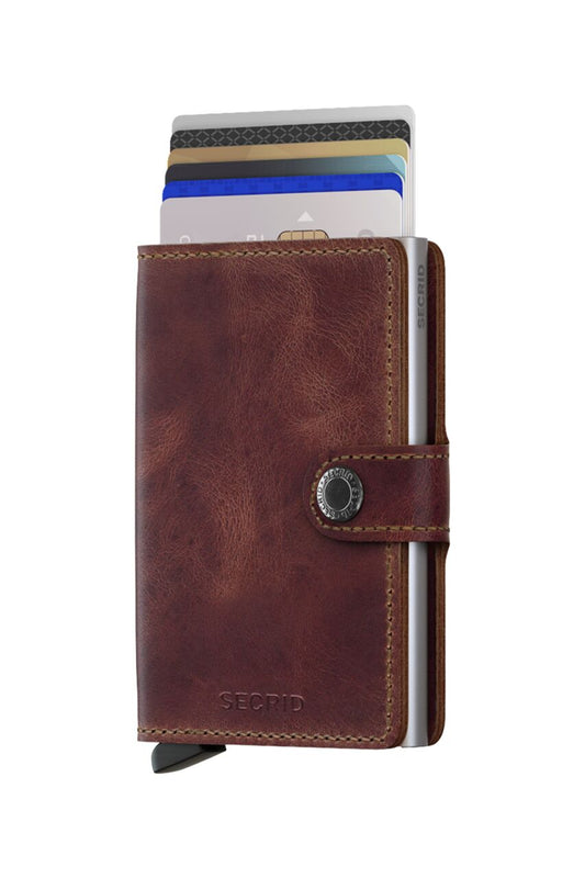 Mini wallet - Vintage Brown | Secrid