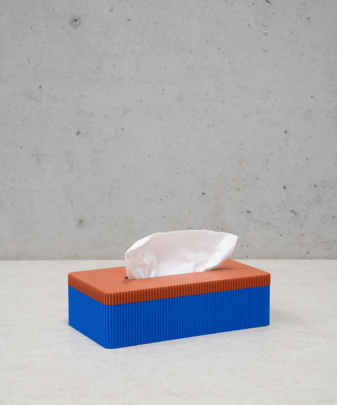 Tissue Box - Blue Lego/Metallic Brick | WAVY