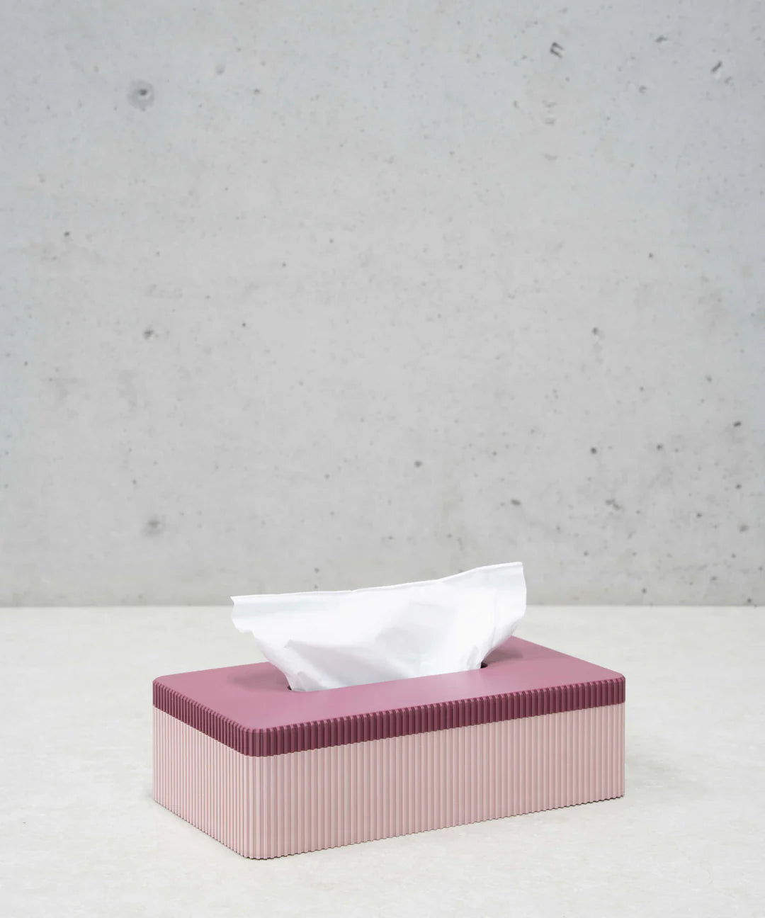 Tissue Box - Rose/Burgundy | WAVY
