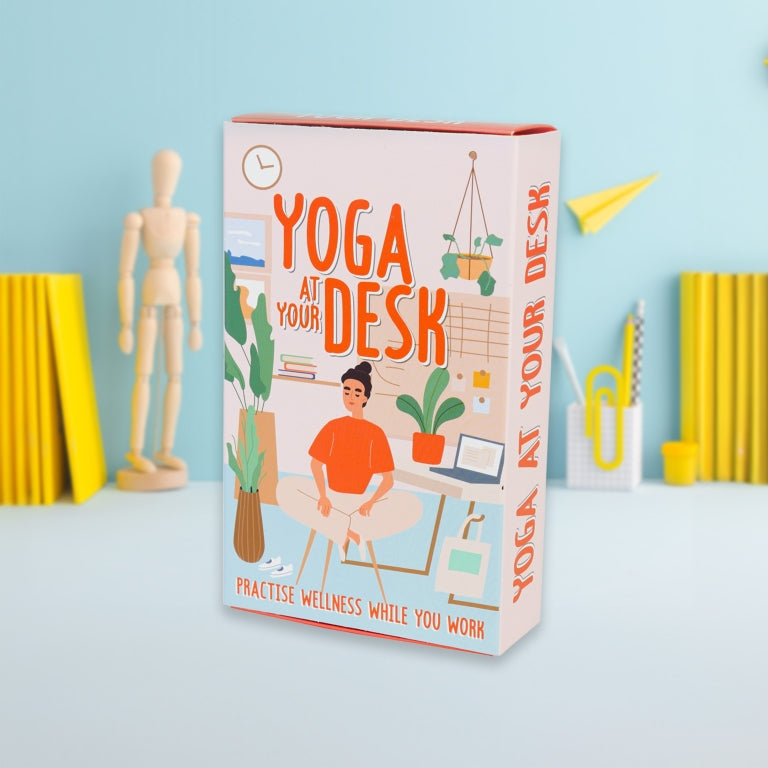 Yoga at your desk cards | Gift Republic - de inKijk