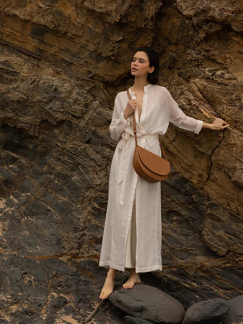 Soma half moon bag - acorn | Monk & Anna