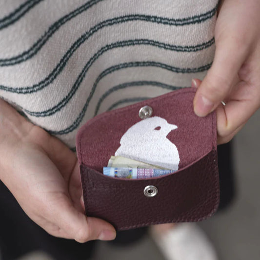 Mini me - pasjeshouder - Aubergine | Keecie - de inKijk