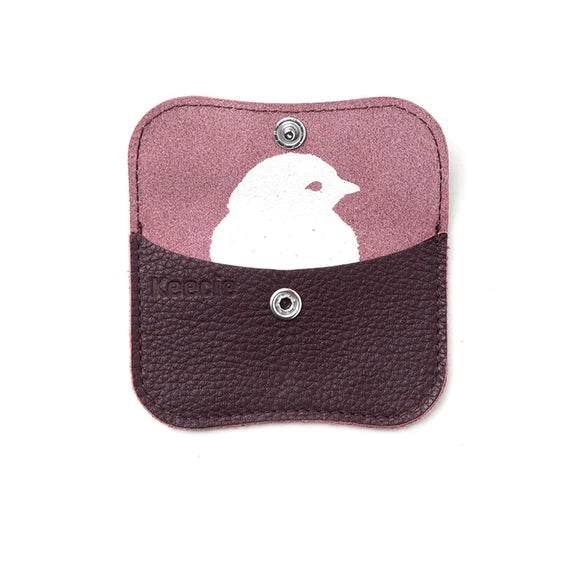 Mini me - pasjeshouder - Aubergine | Keecie - de inKijk