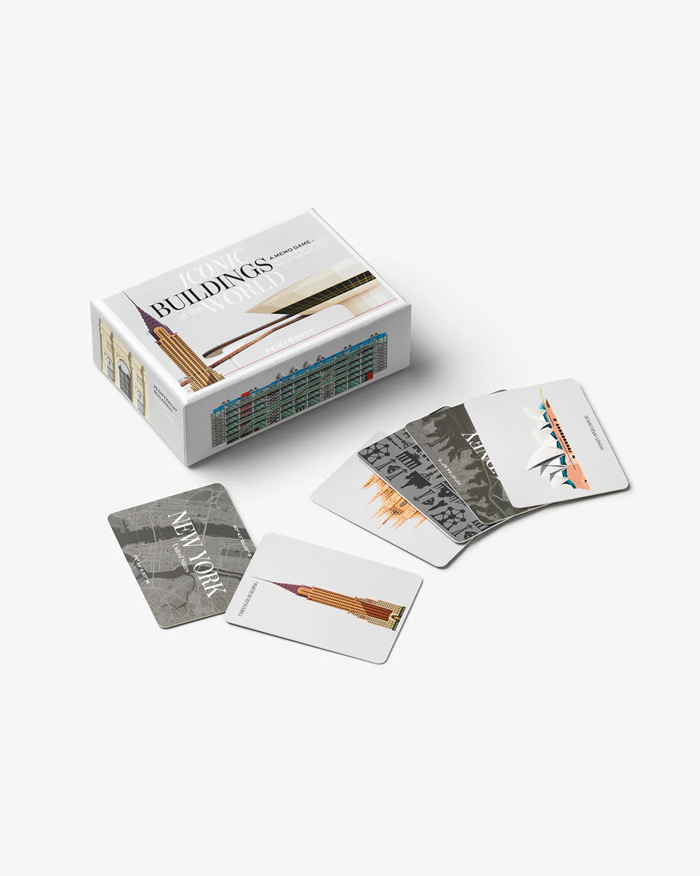 Memo game - iconic buildings of the world | Printworks - de inKijk