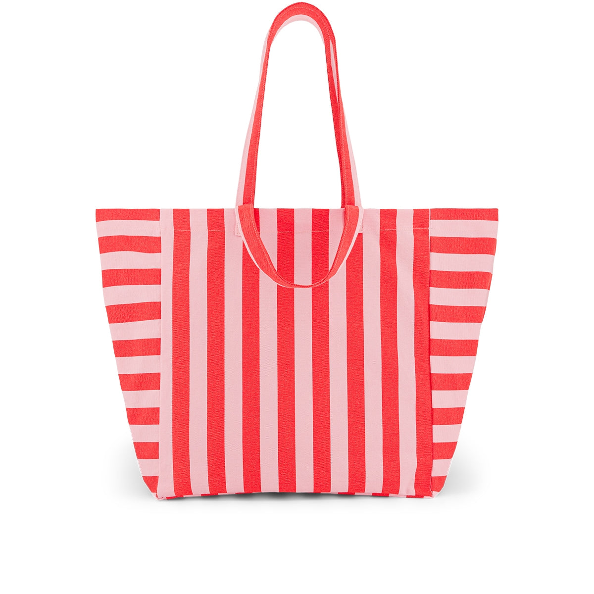Tote bag - Elisa - Orchid/Red Stripes | Rose in April - de inKijk