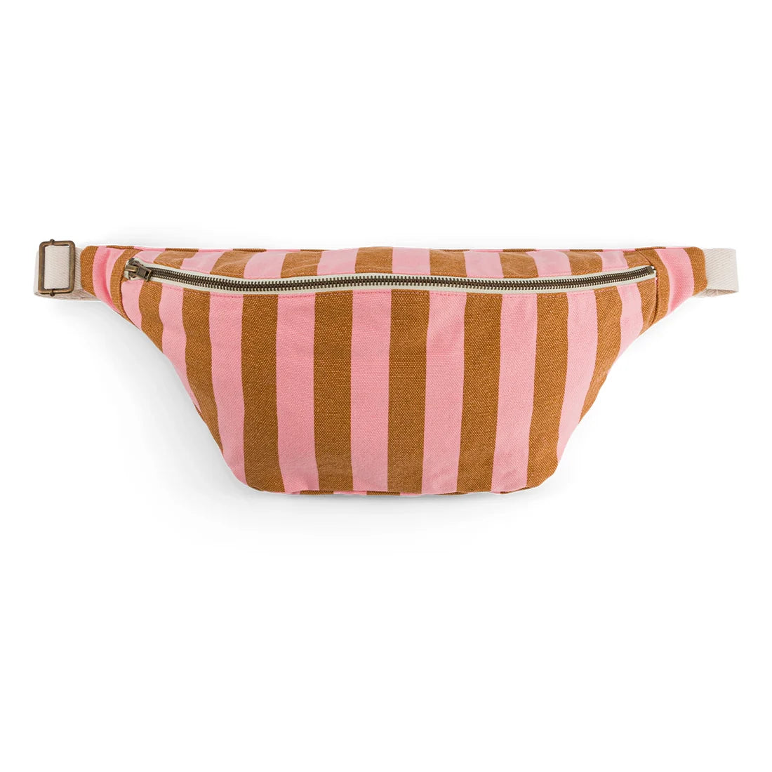 Banana bag - Caramel / Strawberry Stripes | Rose in April