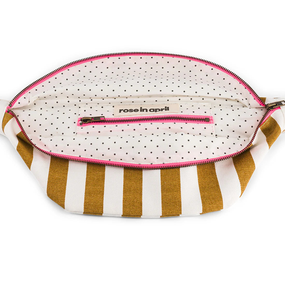 Banana bag - Caramel Stripes | Rose in April