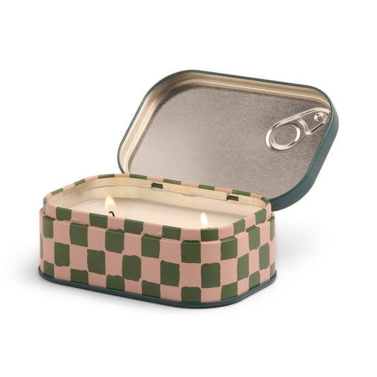 Bistro printed tin candle - 4.5 oz. - mushroom | Paddywax