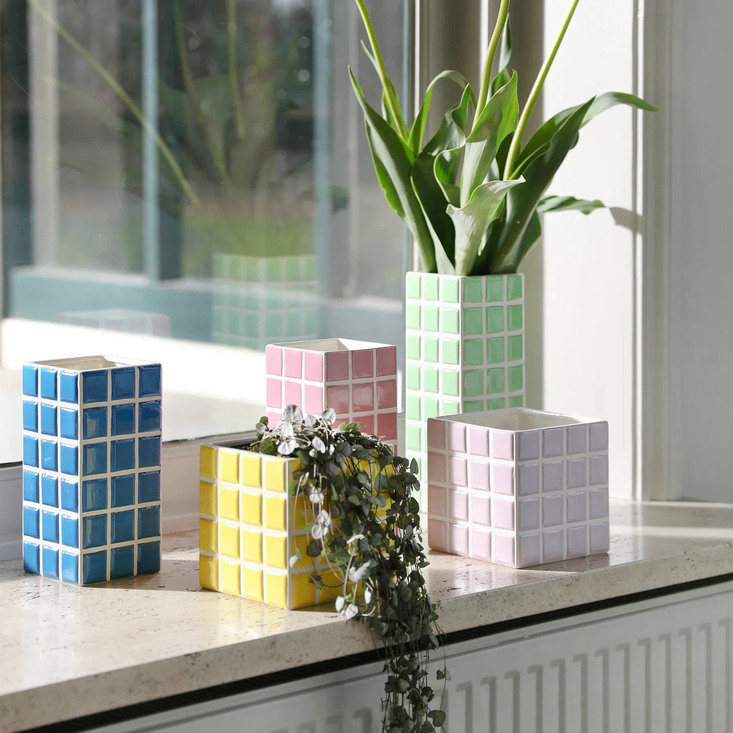 Vase Tile - Light Blue | &Klevering