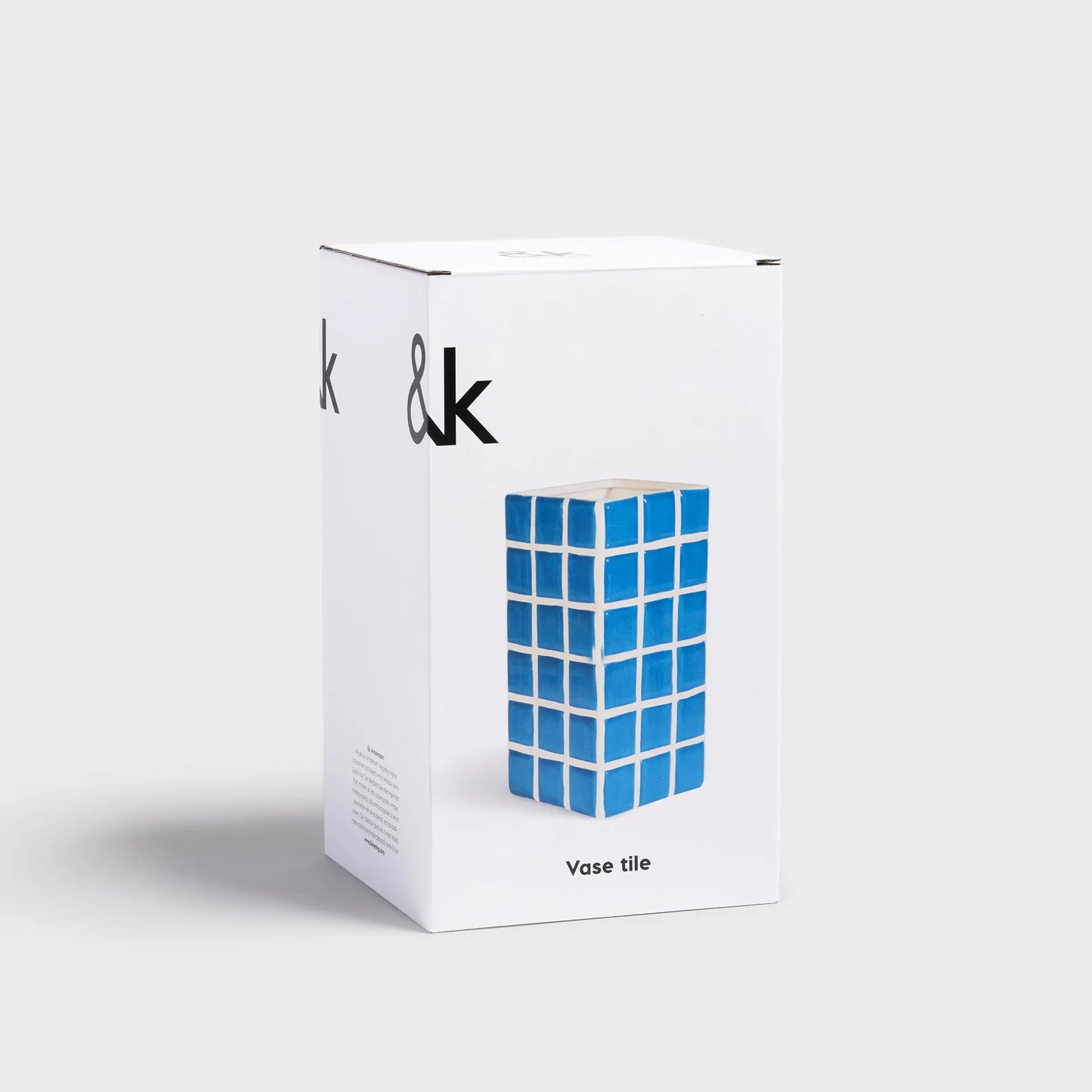 Vase Tile - Light Blue | &Klevering