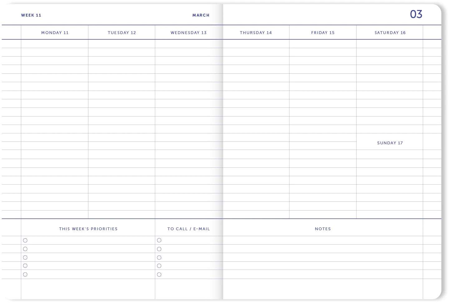 My Journal Agenda 2024 – Blauw | A-Journal
