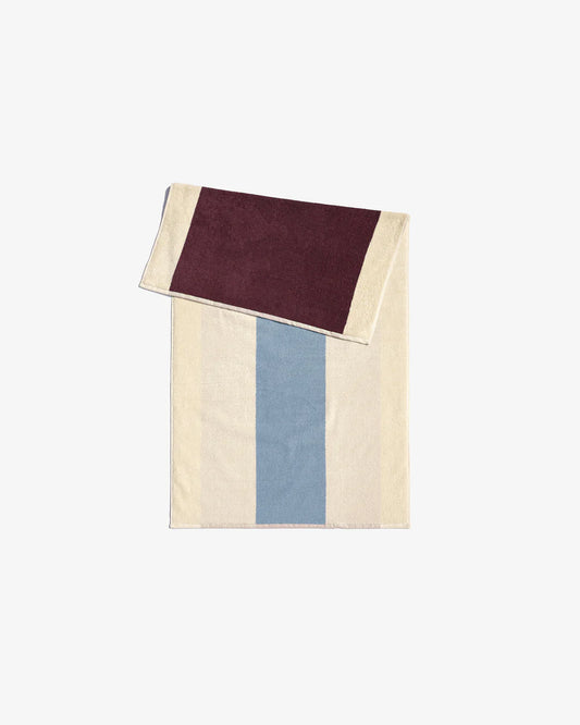 Handdoek - sky blue bordeaux | SUITE702 - de inKijk