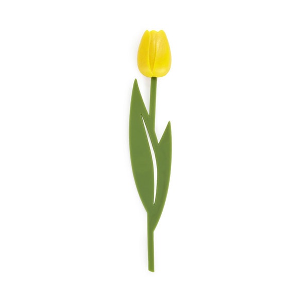 Bookmark Tulip - yellow | Balvi