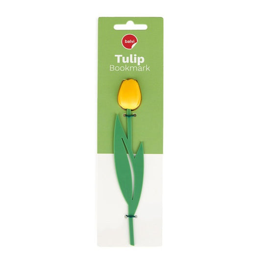 Bookmark Tulip - yellow | Balvi