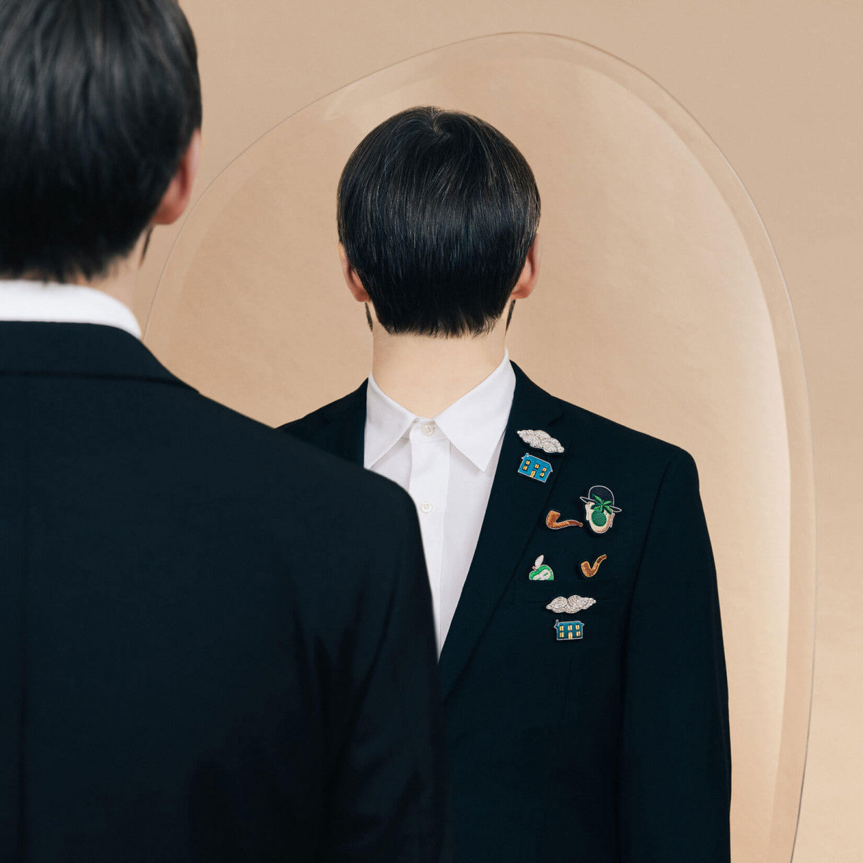Broche Magritte - Apple Face | Macon et Lesquoy
