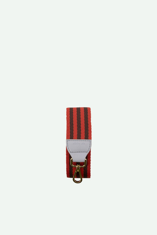 Satchel - coloré - croissant brown + hortensia blue + vin rouge | Sticky Sis